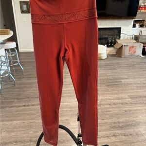 Athleta Rust Leggings